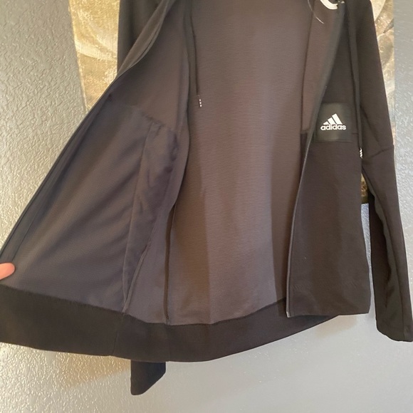 adidas climalite Cross-Up 365 zip Sweatshirt- Men - Picture 4 of 8